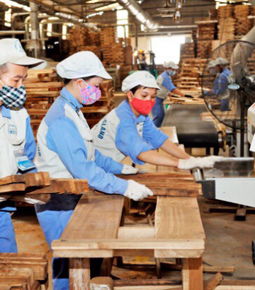 Xuất khẩu gỗ và sản phẩm gỗ khởi sắc ngay từ đầu năm
